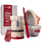 KneadAce Sourdough Starter Kit with Proofing Baskets
