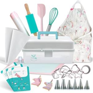 Unicorn Kids Baking Gift Set with Storage Box
