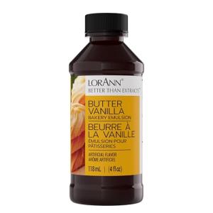 LorAnn Butter Vanilla Bakery Emulsion, 4 oz