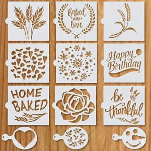 Sourdough Art Stencil Set for Baking Creations
