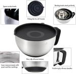 Rorence Non-Slip Mixing Bowls Set of 3