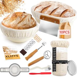 Sourdough Starter Kit with Baking Essentials 26 PCS
