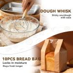 Sourdough Starter Kit with Baking Essentials 26 PCS