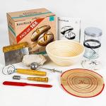 Sourdough Starter Kit with Glass Jar & Accessories
