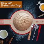 Sourdough Starter Kit with Glass Jar & Accessories