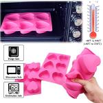 Heart-Shaped Silicone Mold for Baking and Candy