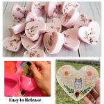 Heart-Shaped Silicone Mold for Baking and Candy