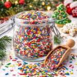 Rainbow Colorful Sprinkles - 2.2 Pounds Bulk