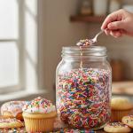 Rainbow Colorful Sprinkles - 2.2 Pounds Bulk