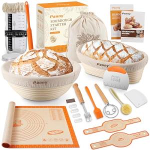 Banneton Proofing Basket Set for Sourdough Baking