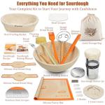 Banneton Proofing Basket Set for Sourdough Baking