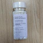 White Pearl Sugar Sprinkles - 120g for Baking