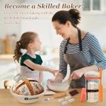 Complete Sourdough Baking Starter Kit with Tools