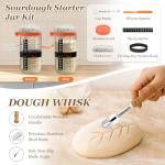 Complete Sourdough Baking Starter Kit with Tools