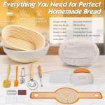 Banneton Proofing Baskets Set for Sourdough Baking