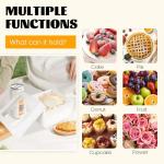 20Pcs White Cake Boxes with Window & Boards