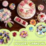 7-Piece Cake Decorating Tips Set for Icing