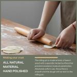 Wooden French Rolling Pin for Baking 15.75-Inch