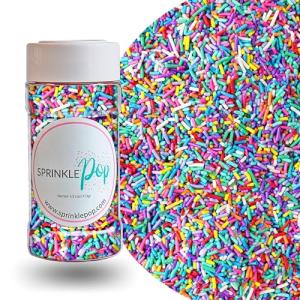 Unicorn Rainbow Jimmies Sprinkle Mix - 4oz
