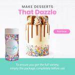 Unicorn Rainbow Jimmies Sprinkle Mix - 4oz