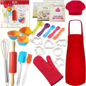Kids Baking Set with Apron and Chef Hat