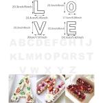 26 Pcs Alphabet Cake Stencils for Baking