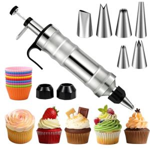 FANTEXY Icing Piping Kit with Decorating Nozzles