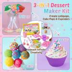 Kids Cake Pop Making Kit with Silicone Mold