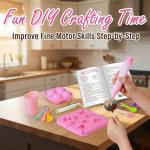 Kids Cake Pop Making Kit with Silicone Mold
