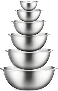 Stainless Steel Nesting Mixing Bowls Set