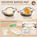 Sourdough Baking Starter Kit with Proofing Baskets