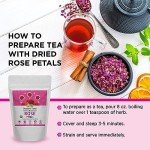 Organic Dried Rose Petals for Baking and More