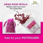 Organic Dried Rose Petals for Baking and More