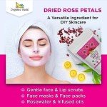 Organic Dried Rose Petals for Baking and More