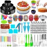 493 PCS Cake Decorating Supplies & Tools Set