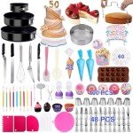 KOSBON 567-Piece Cake Decorating Kit for Beginners