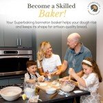 9-Inch Banneton Proofing Basket for Sourdough Baking