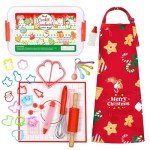 Kids Baking Set with Apron and 14 Cutters