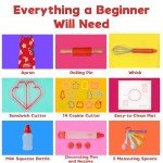 Kids Baking Set with Apron and 14 Cutters