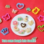 Kids Baking Set with Apron and 14 Cutters