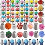 359-Piece Cake Decorating Kit with Piping Tips