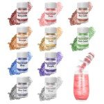 Edible Glitter Shimmer Dust for Baking & Drinks
