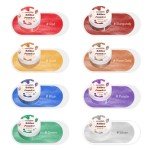 8-Color Edible Glitter Luster Dust Set