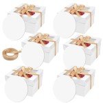 12PCS Large Cake Boxes with Boards & Ribbons