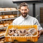 12-Piece Baking Stencil Set for Bread & Cakes