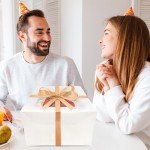 12PCS Large Cake Boxes with Boards & Ribbons