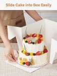 Kootek 10-Piece Cake Box and Board Set
