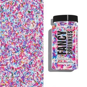 Colorful Star-Shaped Roller Disco Sprinkles for Treats