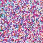 Colorful Star-Shaped Roller Disco Sprinkles for Treats