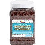 Chocolate Sprinkles - Bulk Jimmies for Baking